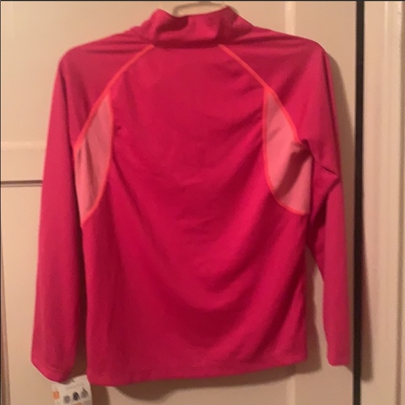 CHAMPION Girls Pink DUO DRY Pullover sweater Top L - Picture 6 of 9